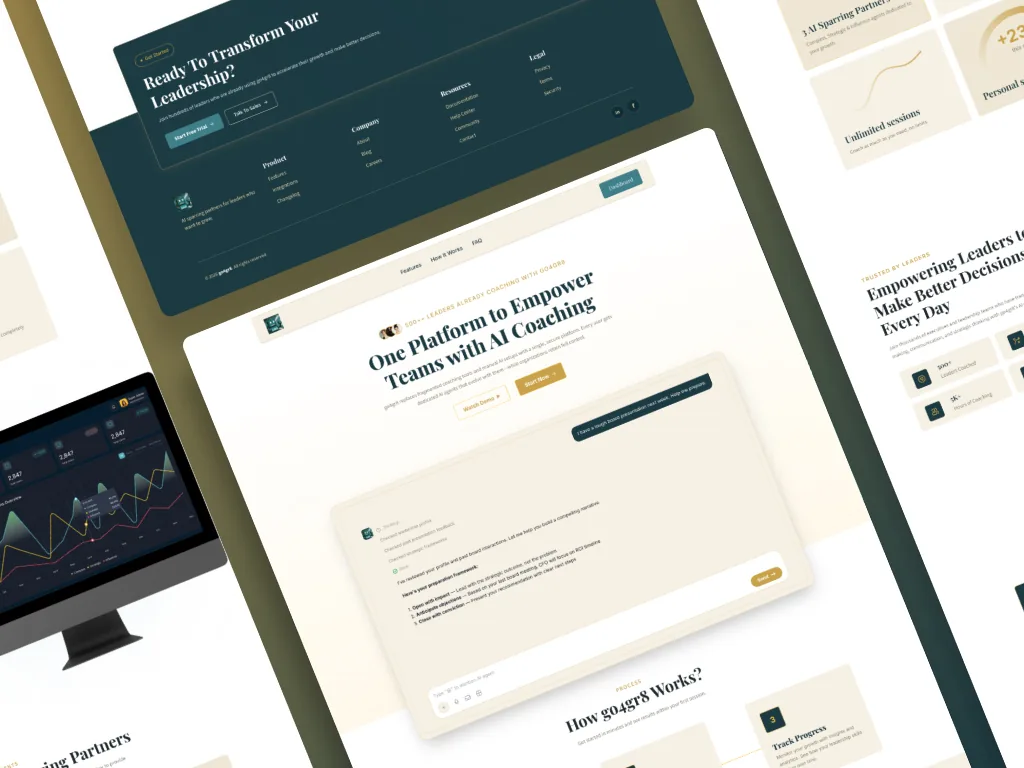 Go4Gr8 product interface